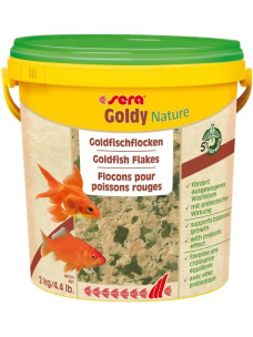 Корм для золотих риб Sera GOLDY NATURE пластівці 10л (2кг)
