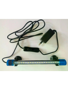 Лампа для аквариума внутренняя Т4-400 LED Deebow 6w 40см белая (аквариум 40см/лампа 33см)