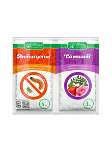 Инсектицид Антигусеница 4 мл и Самшит 3 мл Укравит