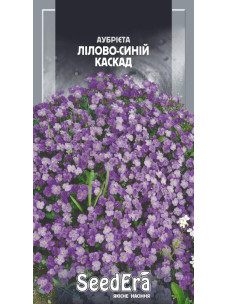 Семена Цветы Аубриета 0,1г Лилово-синий каскад SeedEra