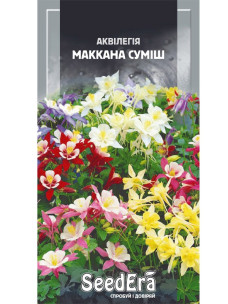 Семена Цветы Аквилегия 0,1г Маккана смесь SeedEra