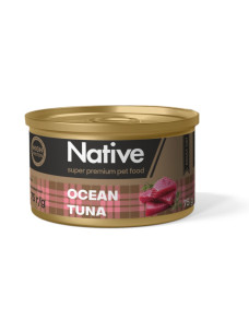 Натуральный консервированный корм Native Ocean Tuna Adult Cat с океаническим тунцом для кошек, 75 г