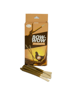 Ласощі для собак Bow Wow куряча печінка з овочами 10г