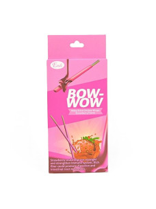 Ласощі для собак Bow Wow куриця з полуницею та овочами 10г