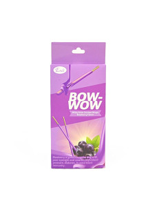 Ласощі для собак Bow Wow куриця з чорницею та овочами 10г