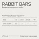 Ласощі Savory Bars With Rabbit  Джерки батончики з кроликом для собак 100г