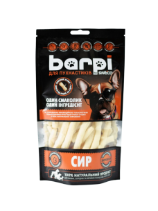 Ласощі для собак Barpi Сир натуральний сушений продукт, 100 г