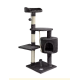 Игровой комплекс домик лежак дряпка когтеточка Happet 40х40х110 CT15