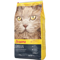 Полнорационный сухой корм Josera Catelux с мясом птицы для длинношерстных кошек, 10 кг.