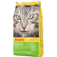 Полнорационный сухой корм Josera (Йозера) SensiCat для привередливых и чувствительных кошек, 10 кг.