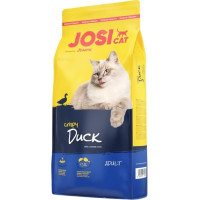 Полнорационный сухой корм для кошек Josera JosiCat Crispy с уткой и лососем, 10 кг. (Йозера)
