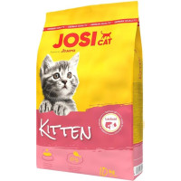 Полнорационный сухой корм Josera JosiCat Kitten с лососевым маслом для котят (до 12 месяцев), для беременных и кормящих кошек, 10 кг.