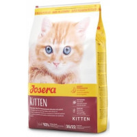 Полнорационный сухой корм Josera (Йозера) Kitten Minette с лососевым маслом для котят (до 12-месяцев), для беременных и кормящих 10 кг.