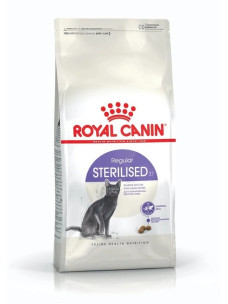Полнорационный сухой для кошек Royal Canin Sterilised 37 с мясом птицы для стерилизованных кошек в возрасте от 1 до 7 лет, 4 кг, 2537040