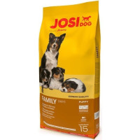 Полнорационный сухой корм Josera JosiDog Family с мясом птицы для сук и щенков, 15 кг (Йозера)