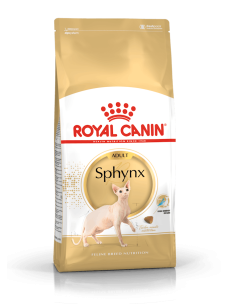 Полнорационный сухой корм Royal Canin Sphynx Adult для взрослых кошек породы Сфинкс, 10 кг, 2556100