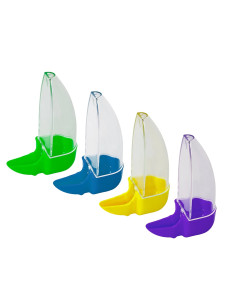 Диспенсер для воды пластиковый для попугаев поилка для птиц Банан