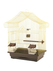 Клетка для птиц Лори Мини-1 23х33х45 эмаль
