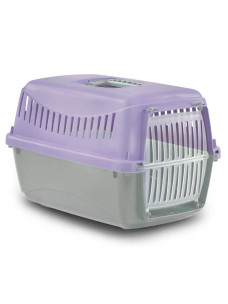 Переноска для животных MP Bergamo GIPSY 1 дверь пластик 46х31х32 см Lilla