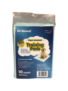 Пеленки для собак All-Absorb Basic 60х45 см 10 шт.