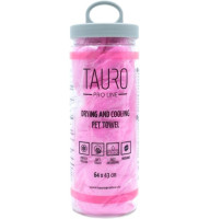 Полотенце для сушки и охлаждения животных Tauro Pro Line 64х43 см Розовый (JOY63239)