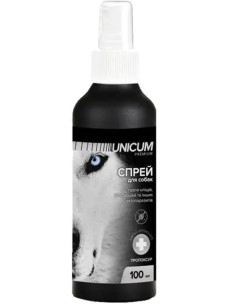 Спрей Unicum Premium від бліх та кліщів для собак, 100 мл UN-010