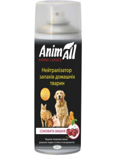 Нейтрализатор запаха домашних животных AnimAll спрей Сочная вишня, 500 мл