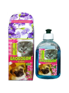 Зоошампунь Блохобой Беби, 200 мл, Норис