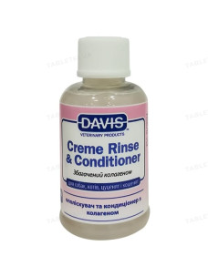 Ополаскиватель и кондиционер Davis Creme Rinse & Conditioner с коллагеном для собак и кошек, концентрат, 50 мл